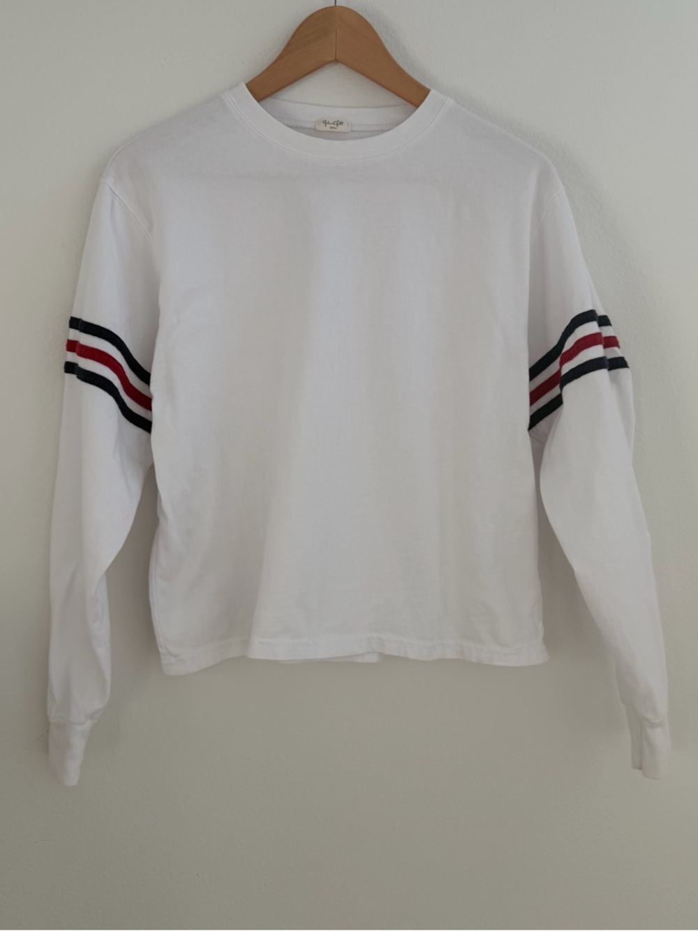 Brandy Melville White Long Sleeve Tee